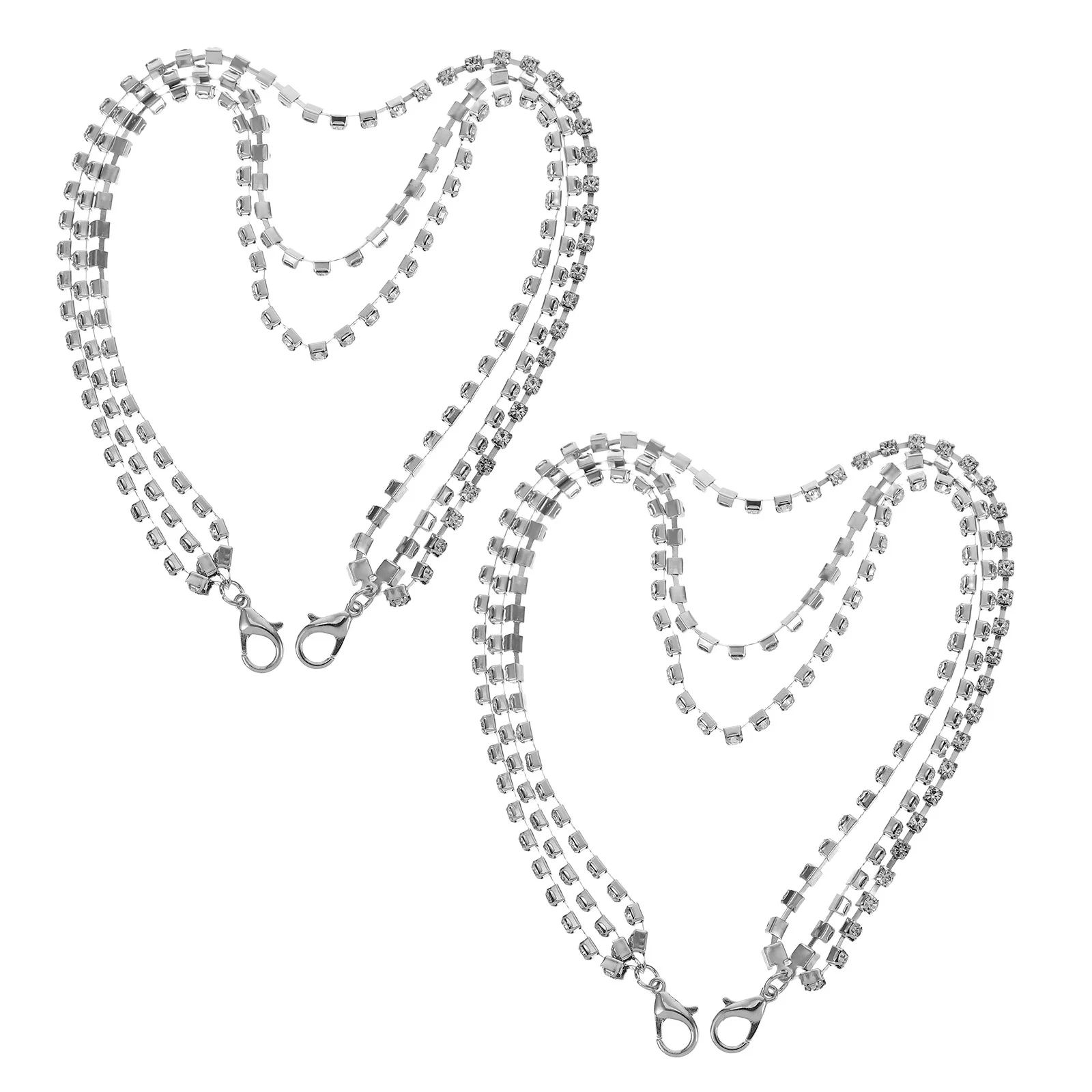 

Charms for Shoes Decoration Accessories Women Chain Jewelry Sneaker Silver Sneakers