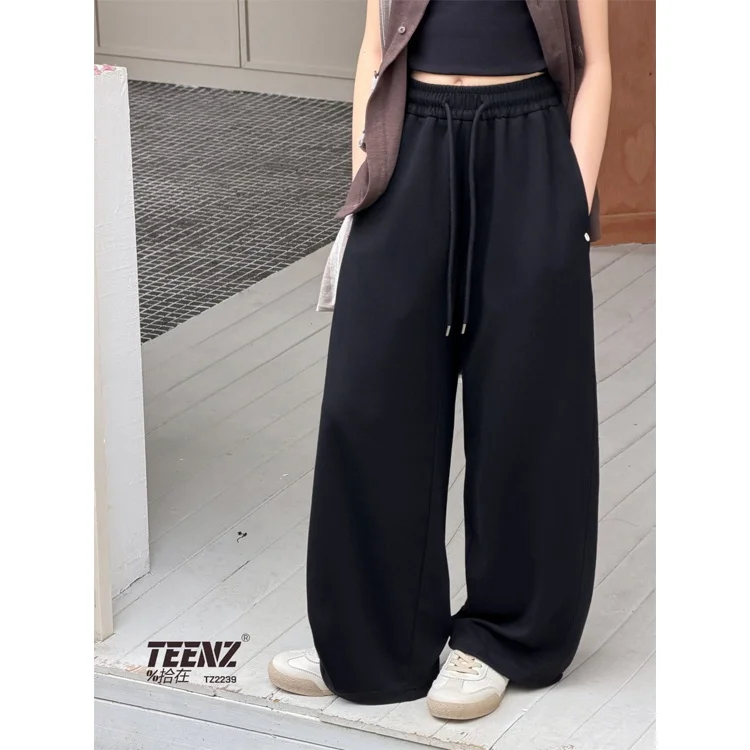 ultra-thin-straight-leg-kids-sports-pants-summer-casual-trousers-for-boys-and-girls-bow-knife-shape-trendy-cotton-blend
