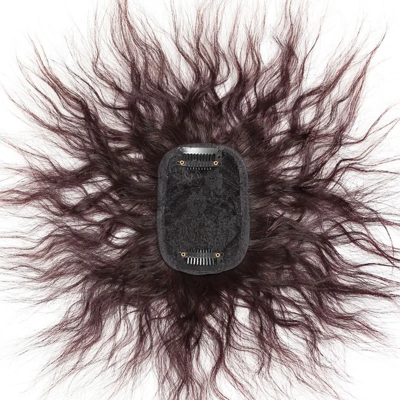 مقطع أسود طبيعي في شعر بشري ممتاز ، وصلة شعر للنساء في منتصف العمر ، إعادة إصدار زيادة الحجم ، قطعة