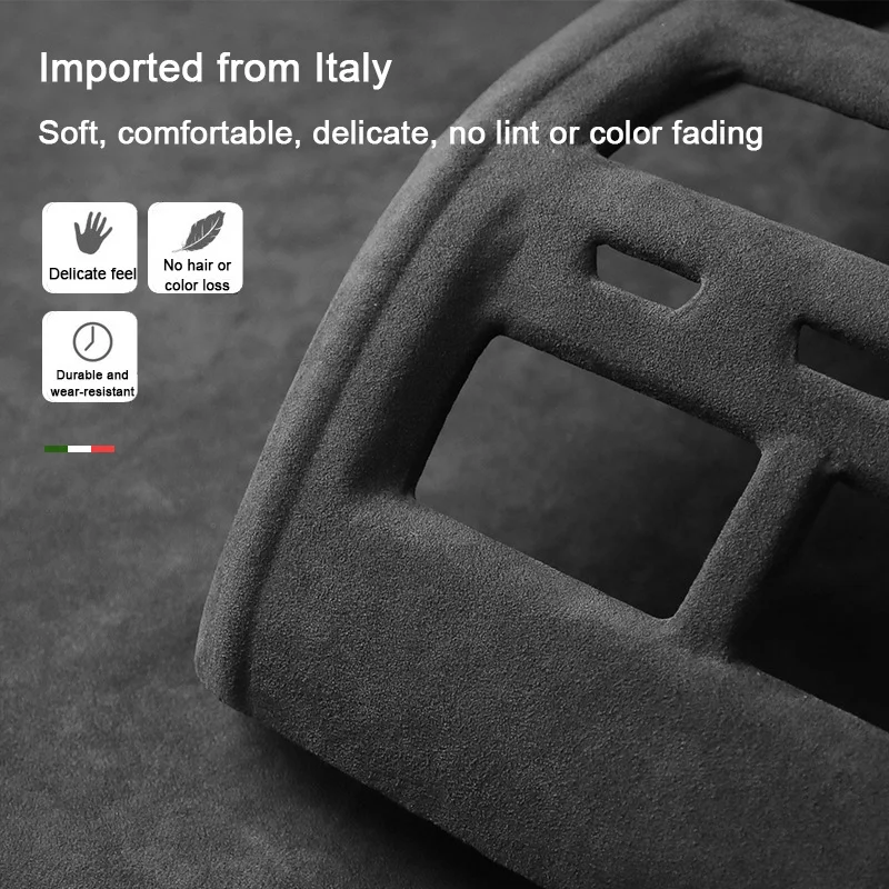 

For BMW X5 G05 X6 G06 F96 X7 G07 2019 2020 2021 2022 2023 2024 Alcantara Overlay Trim Cover On The Car Rear Air Outlet Frame
