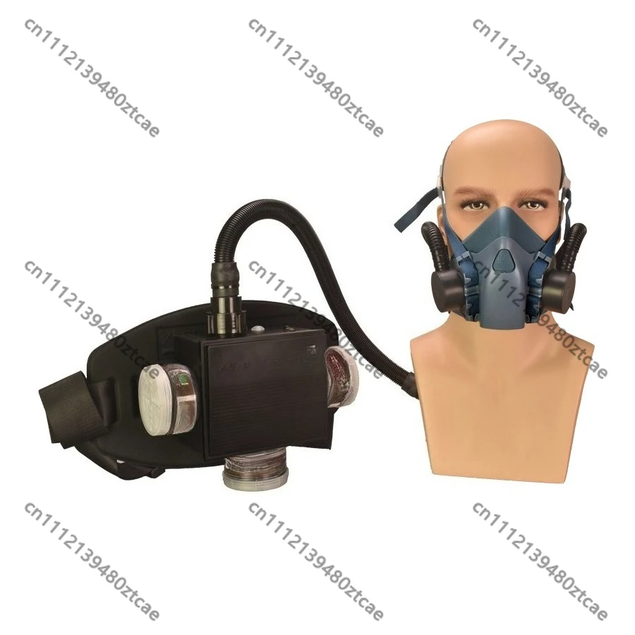 Positive Pressure Electric Powered Air Supply Breathing Hood For Industrial Protection