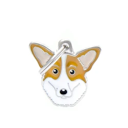 10PCS/LOT Dachshund Wholesale Cat Dogs Pet charm Jewelry Bag Diy Pet Dog Tag Necklace Pendants Animal Couple Lovely Keychain