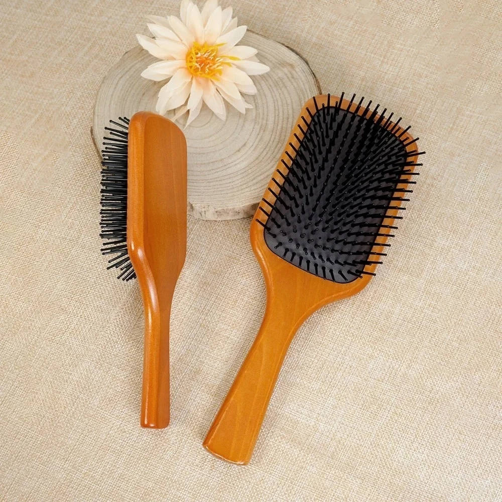 Air Bag Hair Brush,Massage Anti Static Hair Brush,Practical Care SPA Head Comb,Hair Care Tool for Curly Straight Coarse Hair