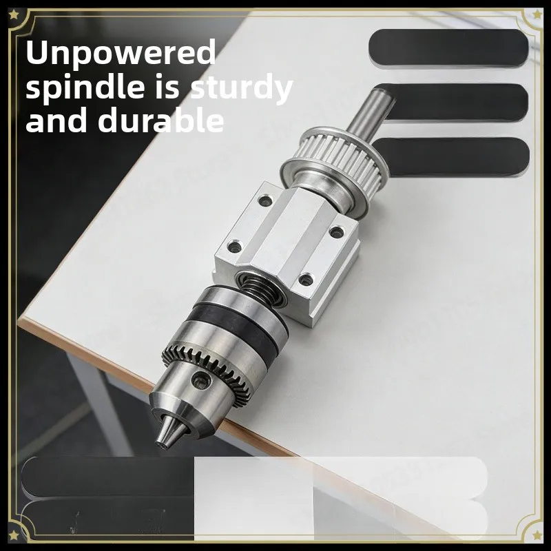 Drill Chuck Connecting Rod Set, Drill Chuck Connector, DIY Woodworking Cutting and Grinding SpindleSmall Lathe Accessories