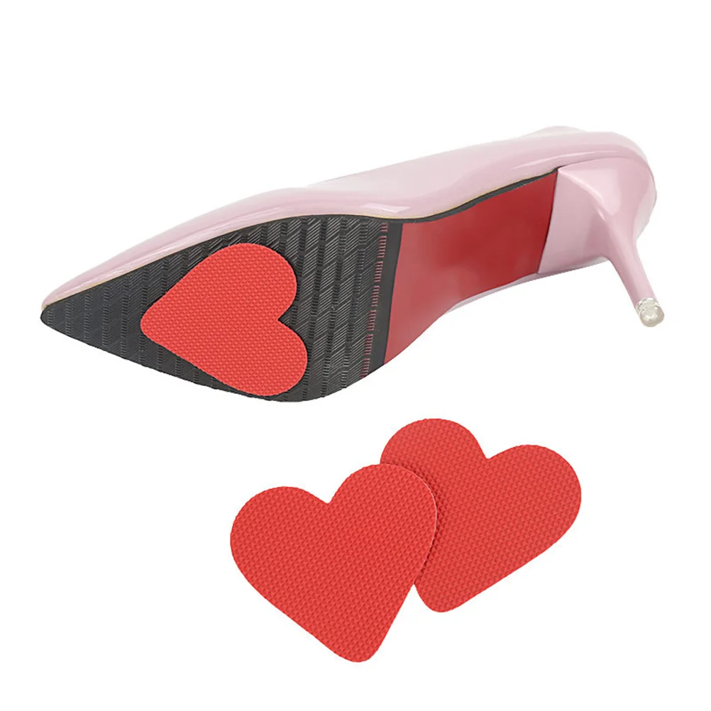 

4 Pairs Non Slip Shoe Sole Pads Nonslip Skid Non- Stickers Self-adhesive Protector Wear-resistant Grip