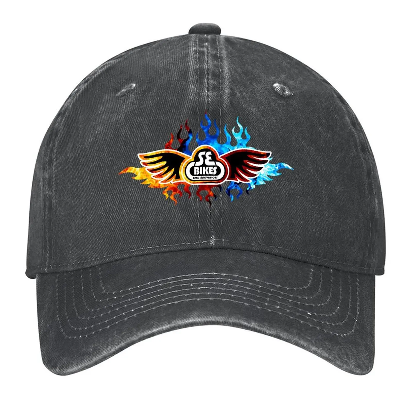 

SE Bikes BMX Bicycle On Fire Sport Синяя Красная Бейсболка Новая Шляпа Bobble Hat забавная шляпа милая одежда для гольфа Мужская женская