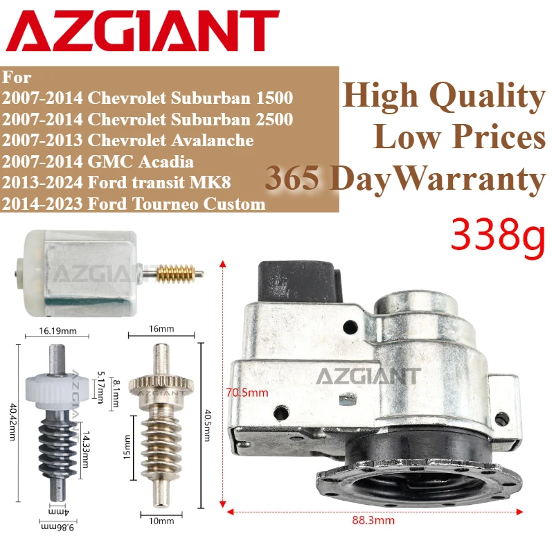 

Для Chevrolet Suburban 2500 Avalanche GMC Acadia Ford Transit Tourneo изготовленный на заказ внешнее боковое зеркало заднего вида мотор-редуктор