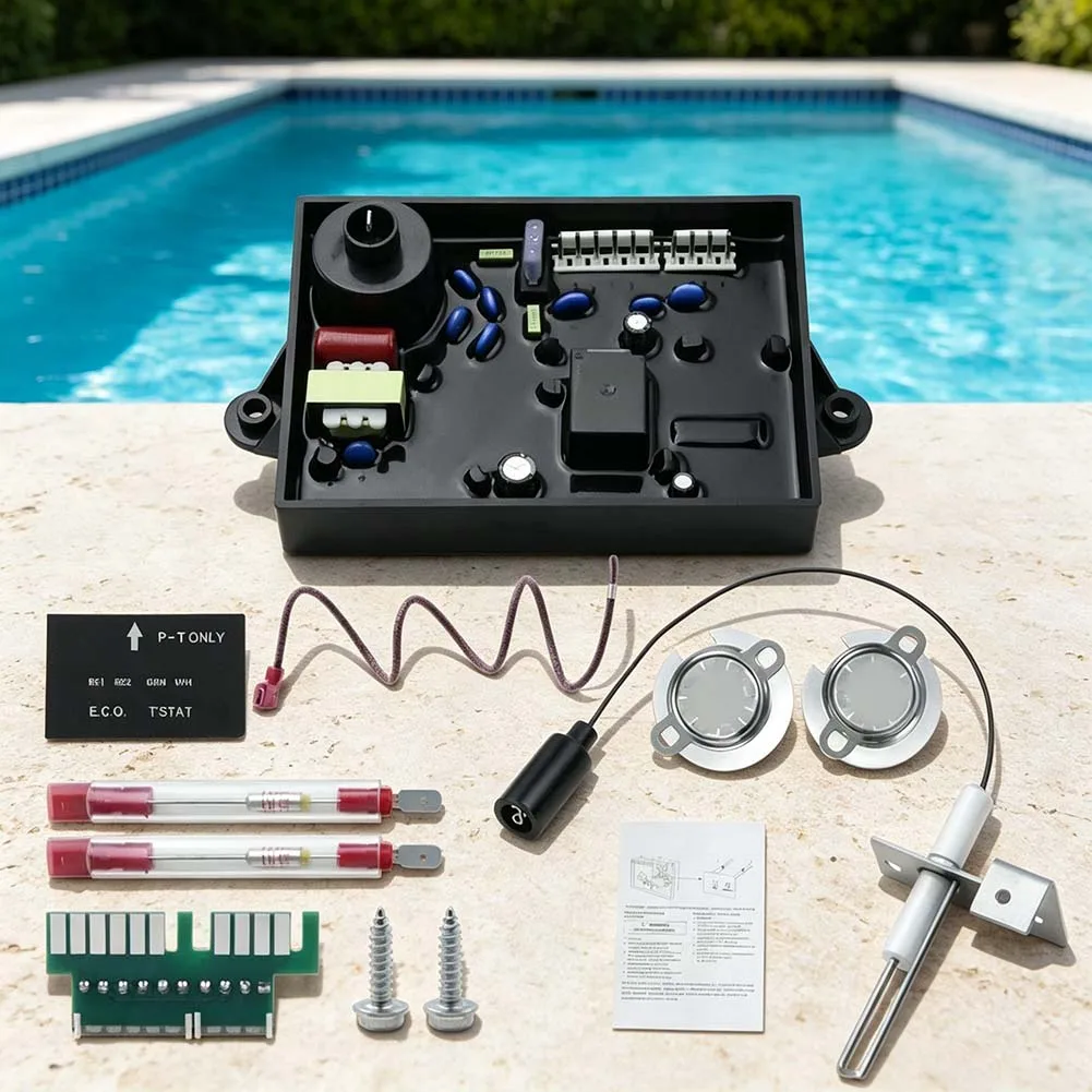 Repair Kit for Atwood for rv Water Heaters 3 in 1 Set Control Board Thermostat Ignition Electrode All OEM Replacements
