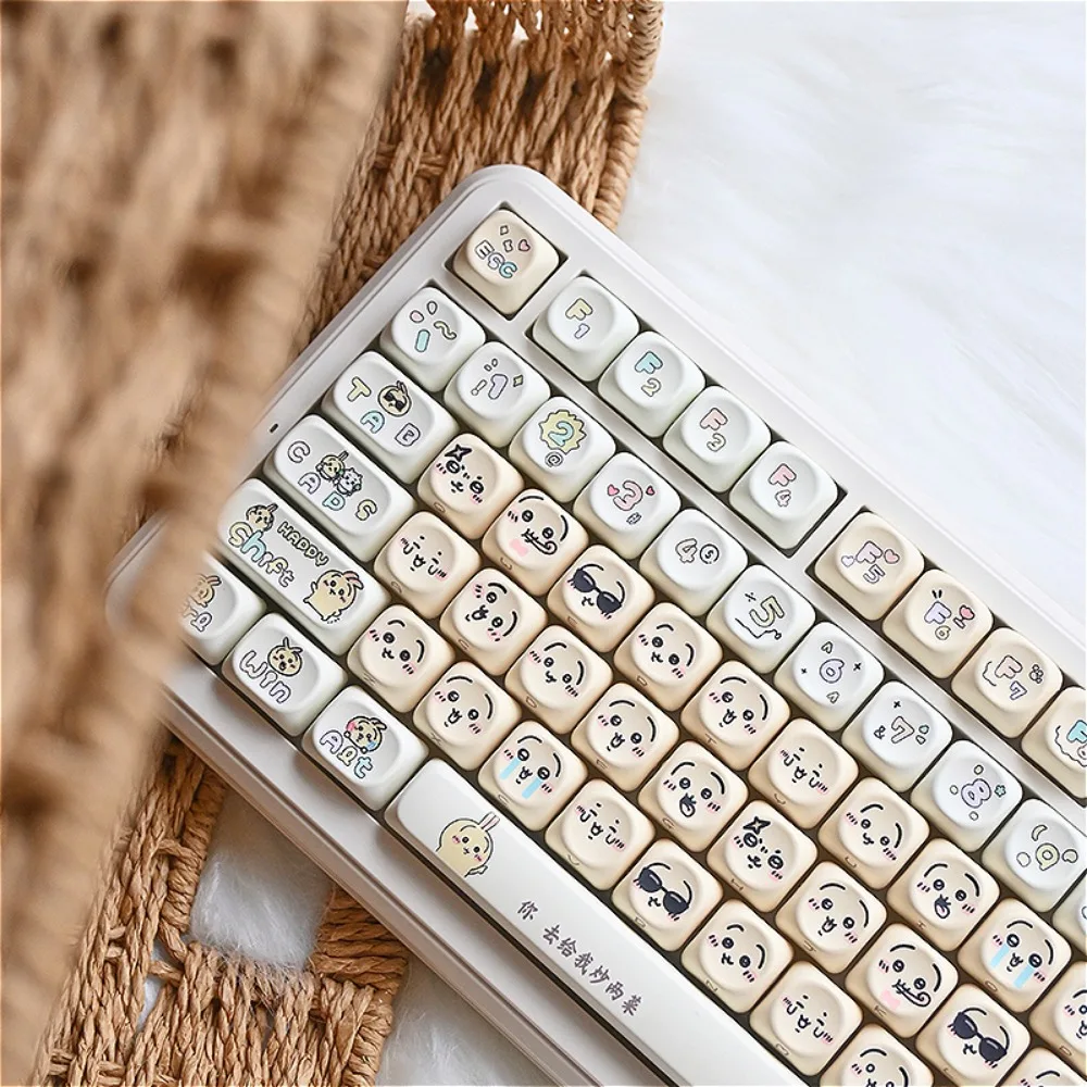 

Usage 136-key MOA mechanical keyboard accessory PBT keycaps for MX Switch keyboard keycaps