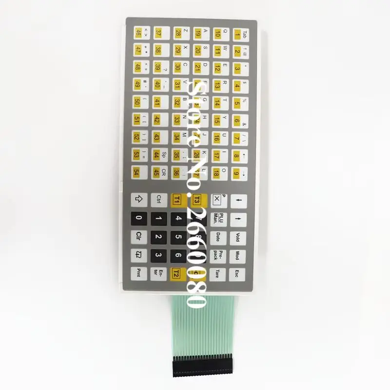 4 Buah Keyboard Baru untuk Bizerba SCII 800 SCII 800 7 "SCII 200 SCII 100 SCII 100B/G SCII 400 Skala Elektronik