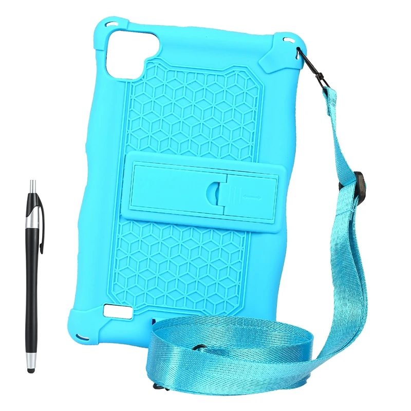 Силиконовый чехол для ALLDOCUBE Smile 1, 8-дюймовый чехол для планшета, подставка для планшета с ручкой и ремешком для ALLDOCUBE Smile1