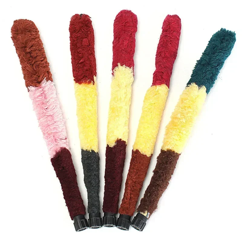 52cm Soft Cleaning Brush Cleaner Saver Pad Woodwind Instruments Accessories Random Color for Alto SAX Saxophone Musical