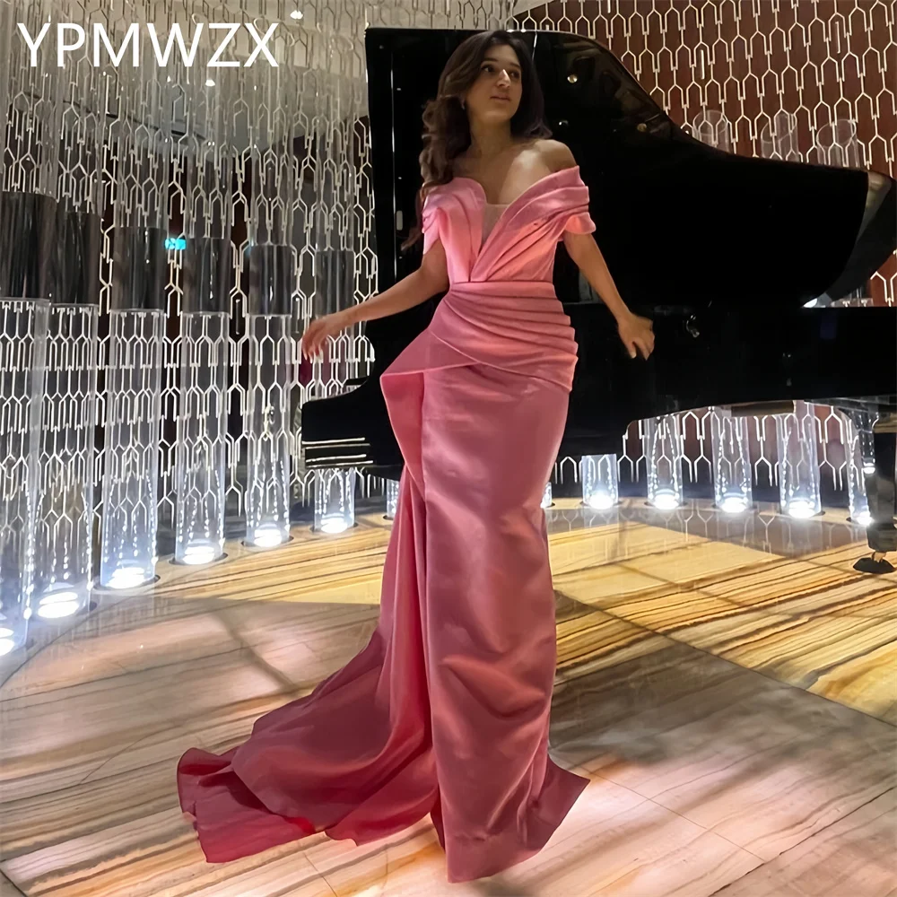 YPMWZX-Robe de Rhpersonnalisée pour femmes, épaules dénudées, jupes longueur au sol, robes sur mesure