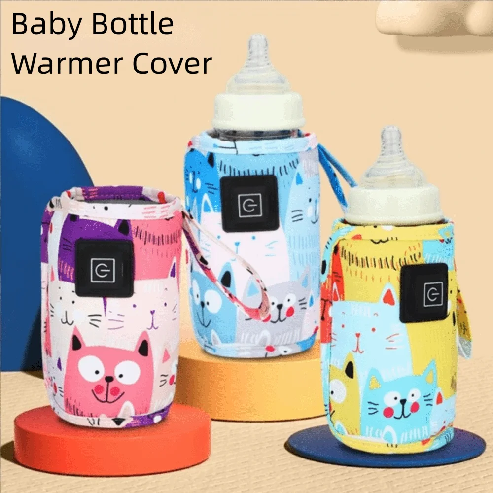 

USB-подогреватель молока с питанием от USB, портативный размер для молочной воды, портативный подогреватель для бутылок, зимнее использование, изолированный дизайн