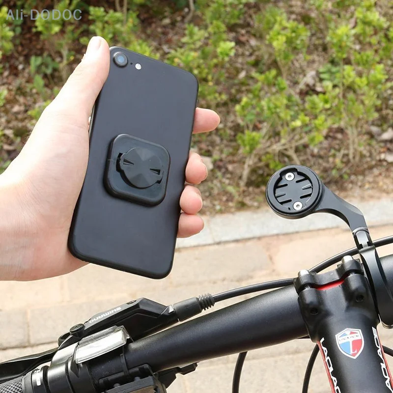 Bicycle Mobile Phone Sticker Mount Phone Holder Riding Strong Adhesive Support Stand Back Button Paste Adapter