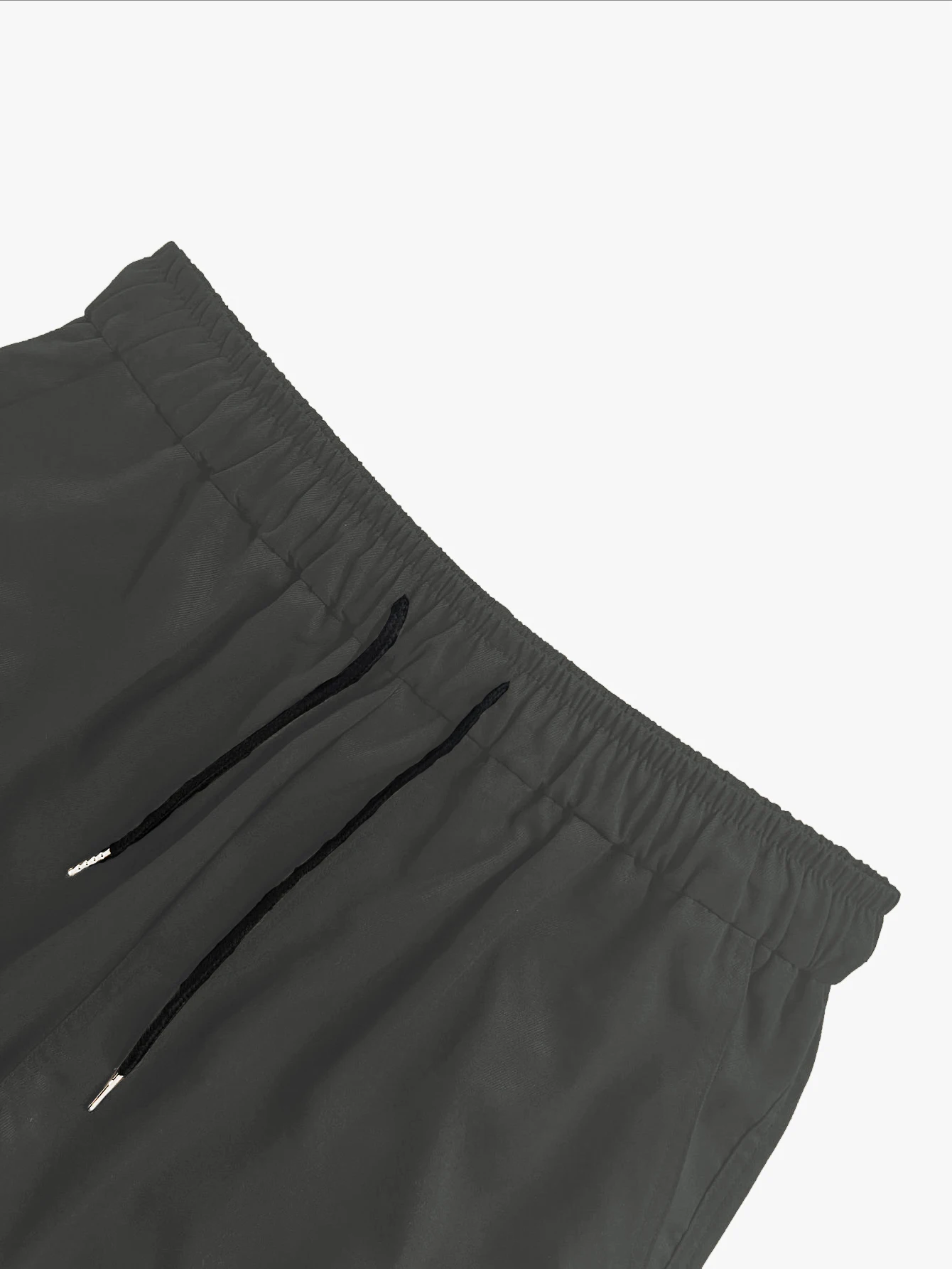 Einfarbige Cargohose für Herren mit Pattentasche, Kordelzug am Bund, normale Passform, lässige Hose mit geradem Bein für den Alltag – Detail 24