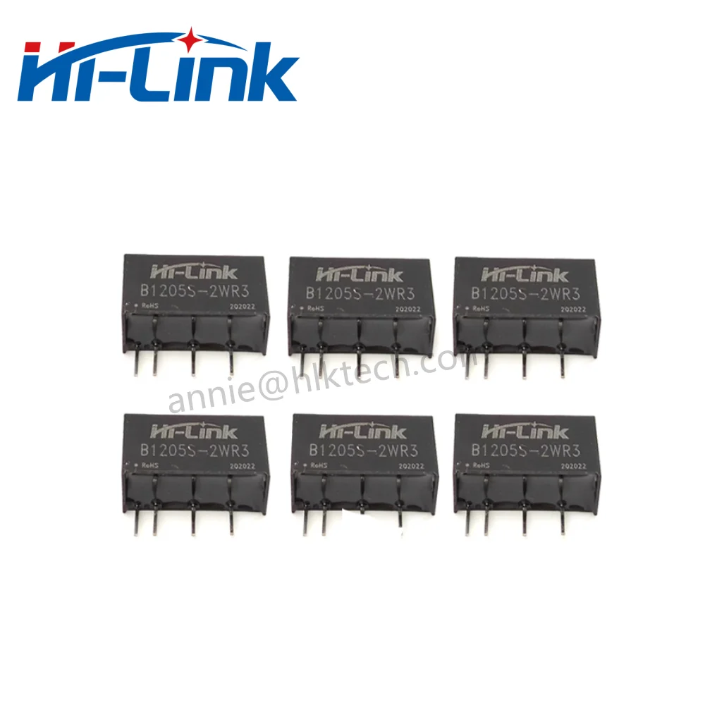 Hilink 20pcs/lot B1205S-2WR3 12V to 5V 167mA 2W DC DC Power Supply Module Low Power Consumption Isolation Mini Power Converter