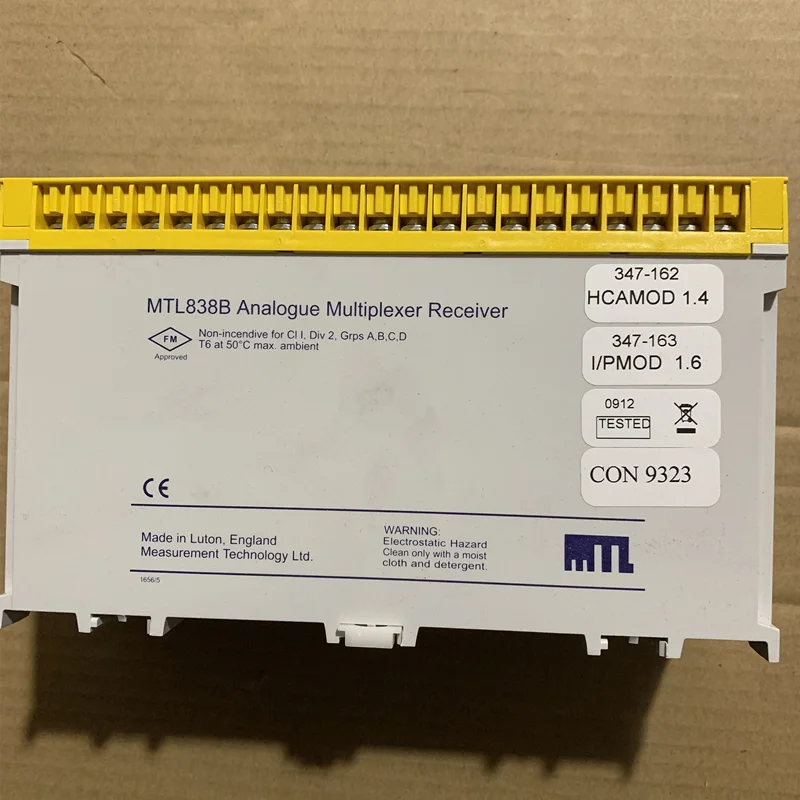 ตัวแปลงอุณหภูมิแบบหลายช่องสัญญาณ MTL ของสหราชอาณาจักร รุ่น MTL838B-MBF