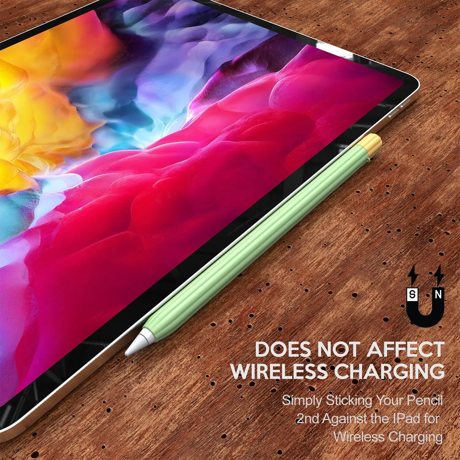 Stylus Cover Silicone Pen Case For Apple Pencil 1 2 Tips Cap Color Matching Stylus Protective Non-slip Anti-fall Pen 2 1 Cover