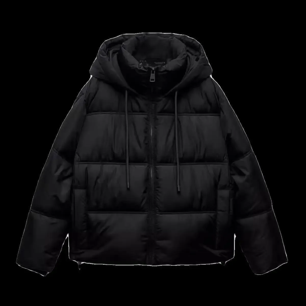 가을 겨울 새로운 여성 캐주얼 따뜻한 코튼 자켓 짧은 후드 코트 여성 패션 긴 소매 의류