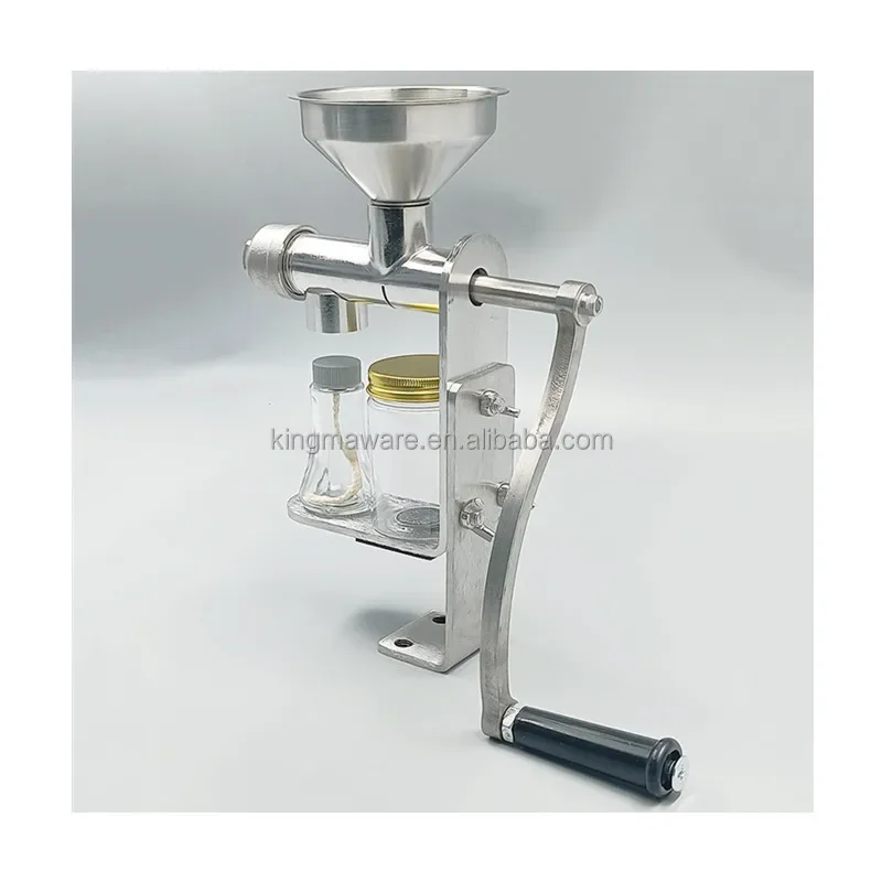 manual Walnut peanut machine oil presser Small hand oil pressing machine for sale