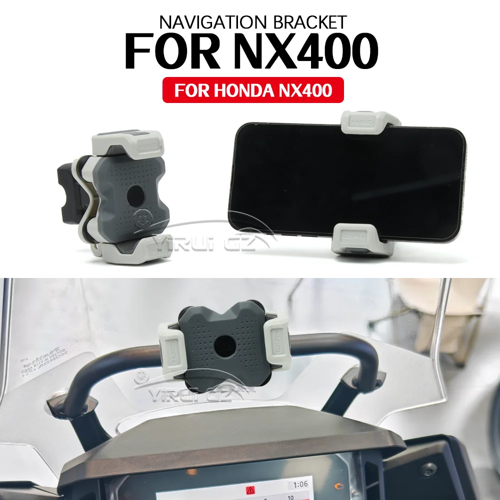 

Для Honda NX400 NX 400, держатель для мобильного телефона, GPS-крепление NX 400 2025, мотоциклетный GPS-держатель для телефона, подставка для навигации
