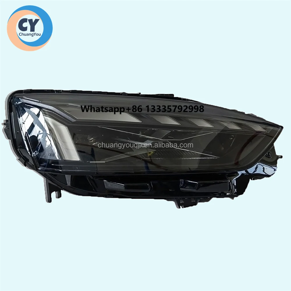 

For AudiS5 RS5 LaserLED Original Headlight 2017 2018 2019 2020 Dark Color Lamp Upgrade High Quality Headlamp Matrix Car Light
