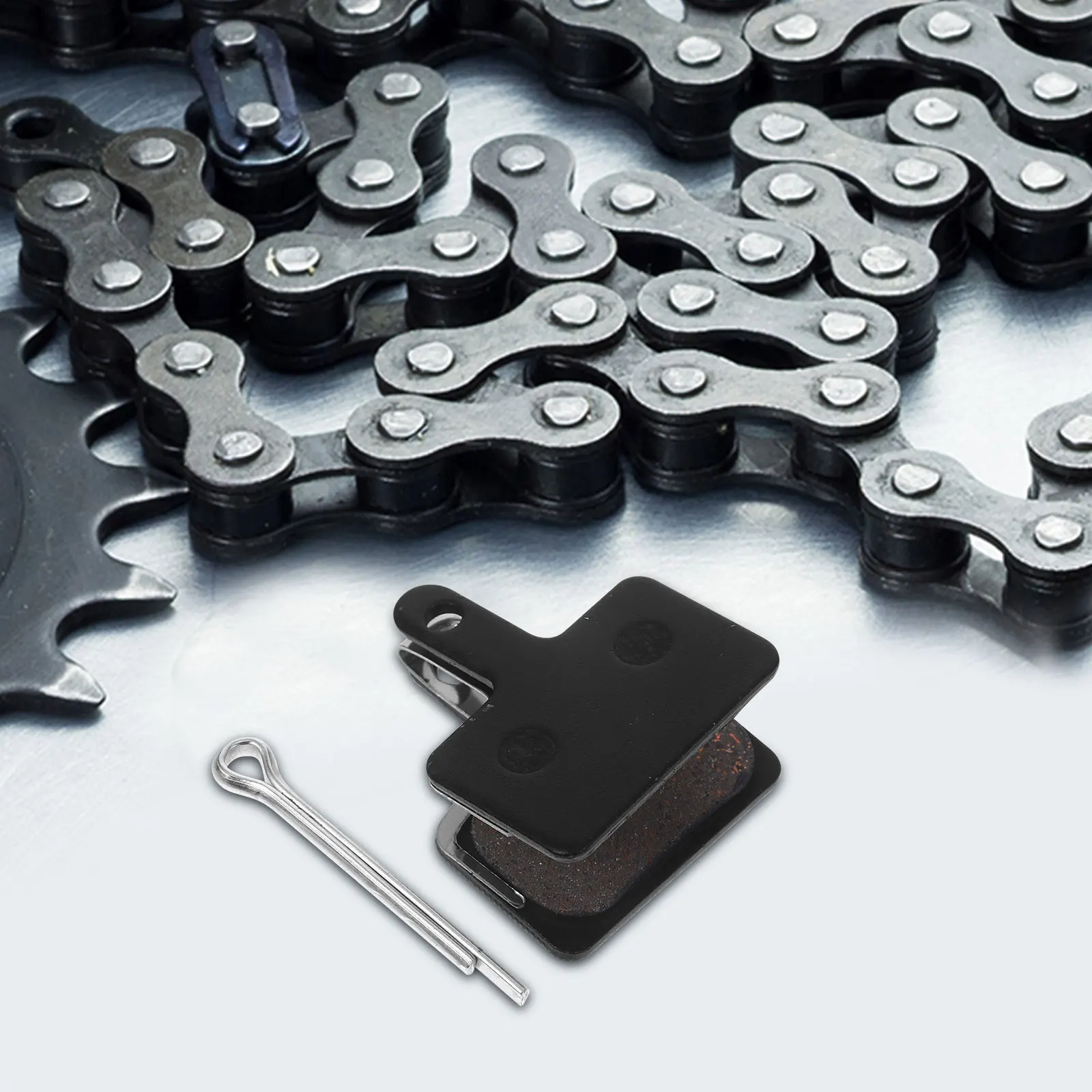 

6 Sets Bike Brake Pads Mountain Bicycle Disc Replacement Wear Resistant Materials Practical Damage Resistant Ergonomic Design