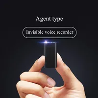500Hour 128GB Mini Activated Voice Recorder Espia Audio Tapping Dictaphone 8-64G Noise Reduce Sound Record MP3 Player add Magnet