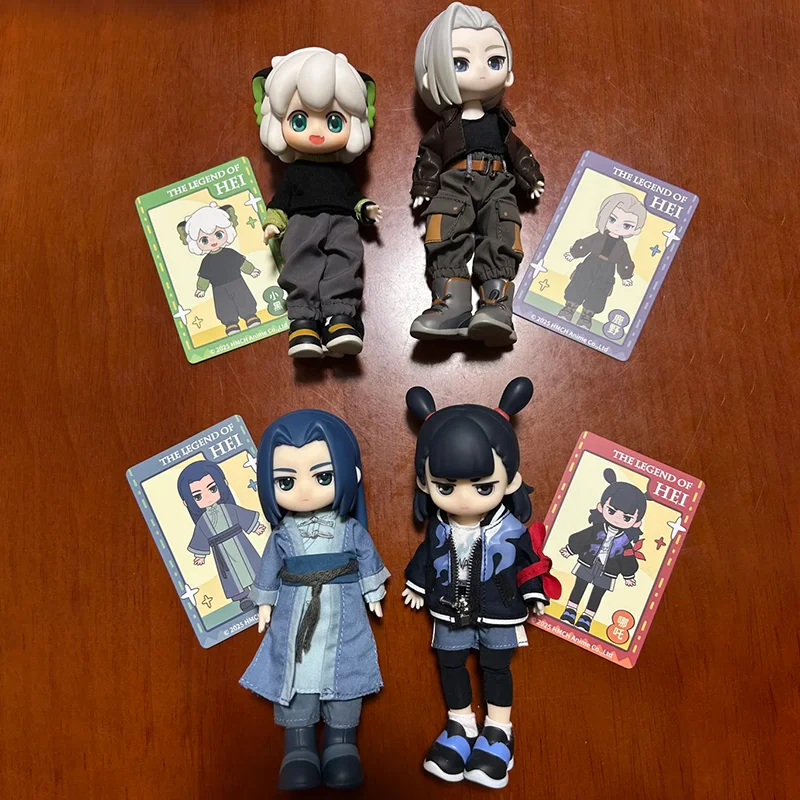 

Luo Xiahei Battle Chronicles 2 Bjd Blind Box 12-Inch Jointed Action Doll Figurine Collectible Gift Genuine Product In Stock