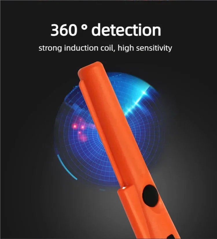 2024 신형 금속 탐지기 포인터 핀포인트 GP-포인터 휴대용 금속 탐지기 위치 지정 막대 탐지기 IP68 방수