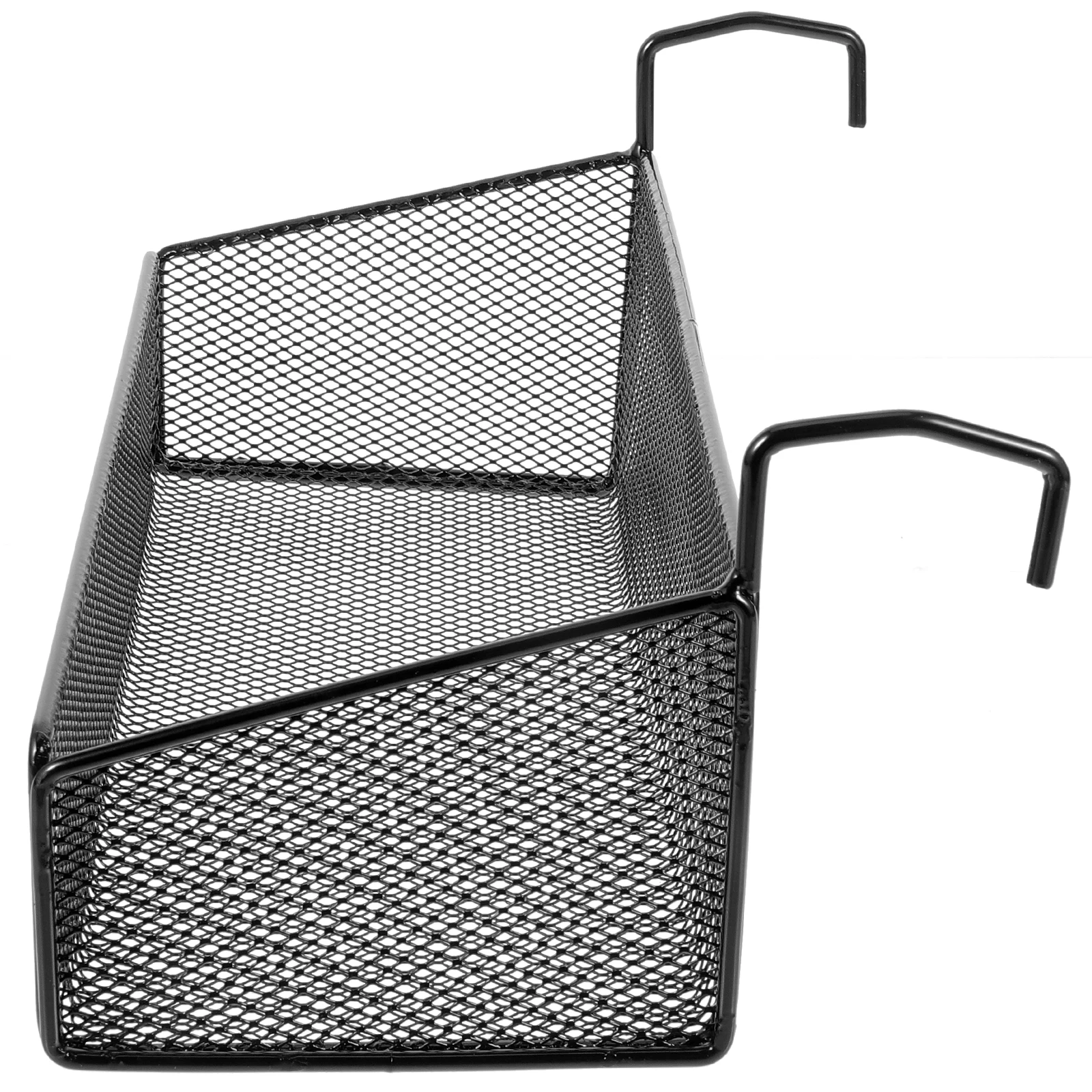 

Versatile Hanging Storage Basket Iron Wire Mesh Organizer for Home Bathroom Kitchen Bedroom Over Door Space Saver Shelf