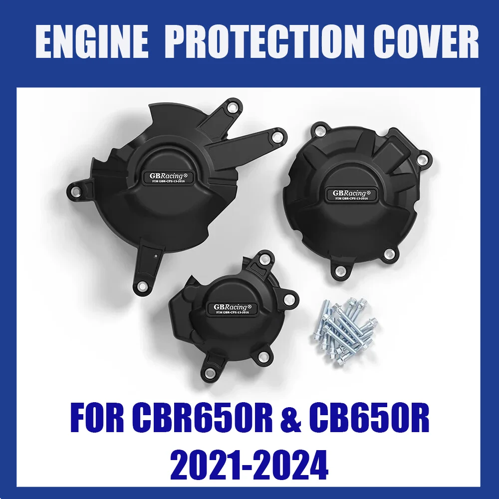 

CB650R & CBR650R Engine Cover Set CBR650R Protection Cover CB650R Engine Guard 2021 - 2023