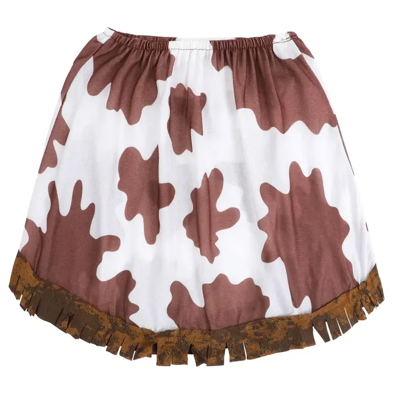 فساتين أزياء رعاة البقر للهالوين للأطفال البنات أزياء راعية البقر الغربية للأطفال فستان حفلات الحدث MN1