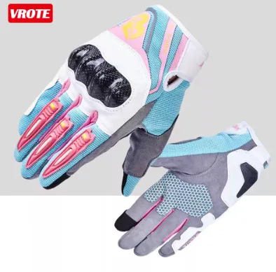 Men's authentic motorcycle riding gloves men's carbon fiber anti-fall protective motorcycle gloves