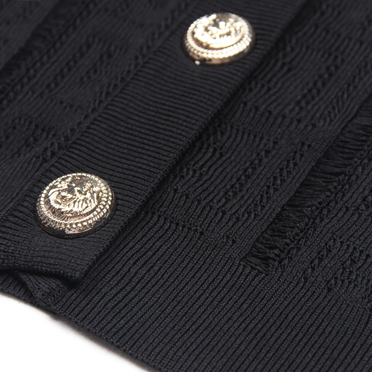 SML Spot Spring Summer 2024 New Women\'s Sweater Cardigan Fashion Classic High Quality Short Sleeve Top Knitwear Women