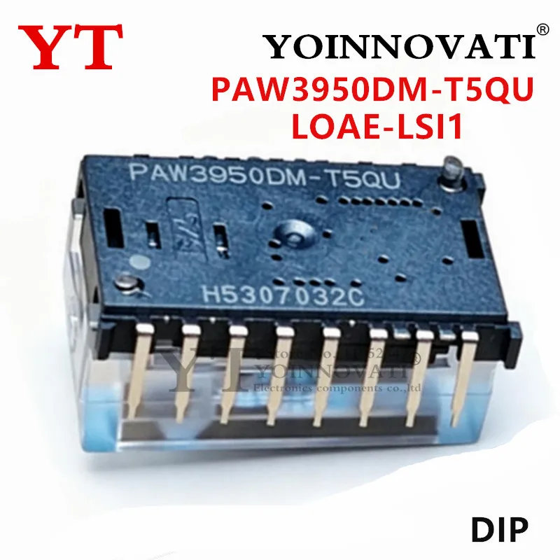 1PCS New PAW3950DM-T5QU+LOAE-LSI1 Optical Mouse Sensor Module With Integrated Lens