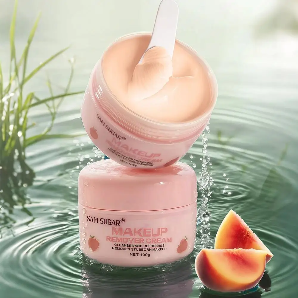 Gentle Fruity Makeup Remover Balm Moisturizing Deep Cleanse Non Irritating For Eyes And Lips