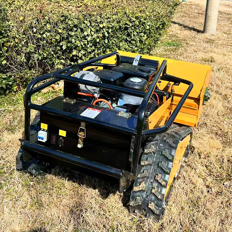 Customized High Quality Machine Terrain Remote Lawn Mower Robot with Engine Lawn Mower
