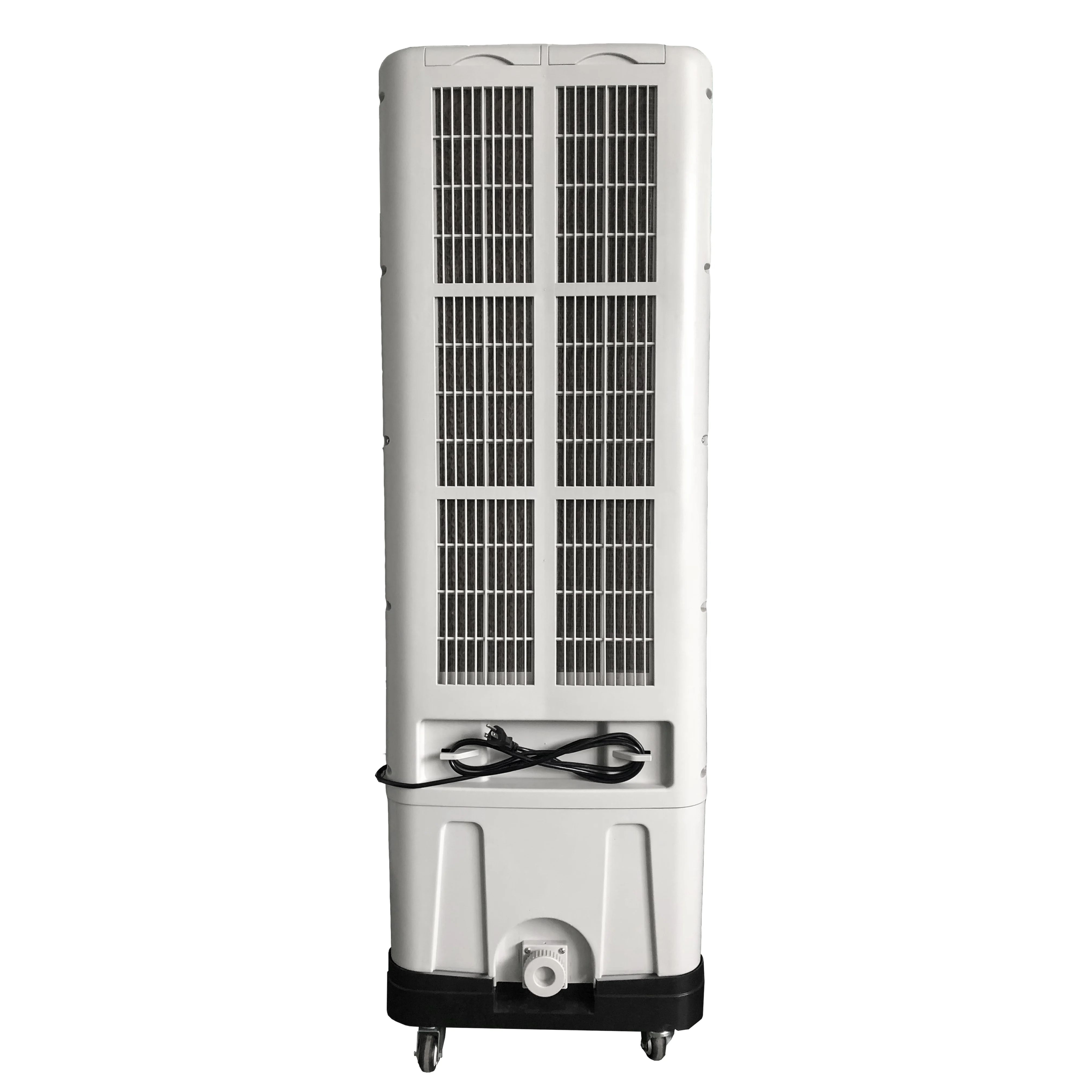 7500cmh Double Fan Evaporative Air Cooler With Three Side Cooling Pad