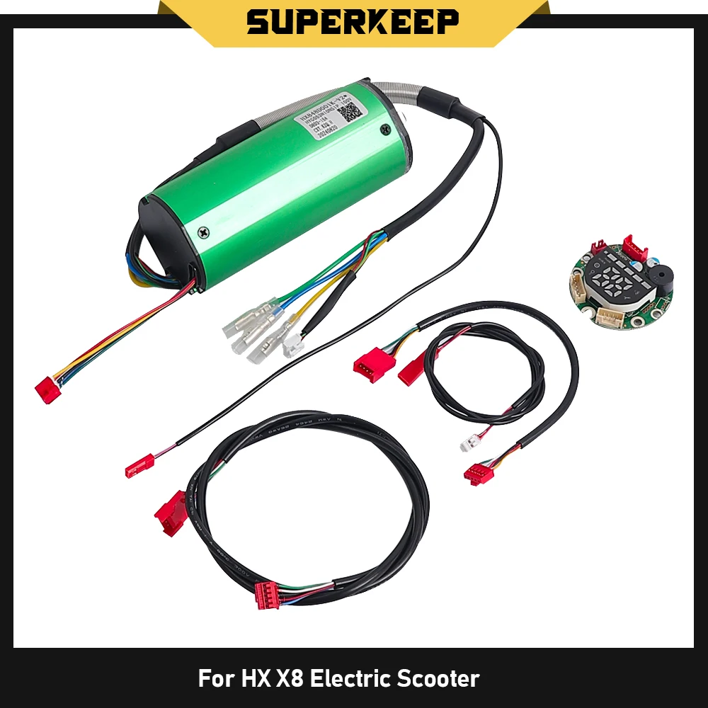 

For HX X8 Electric Scooter Instrument Panel Display Screen Motor Controller 48V 15A Dashboard Kit Data Line Central Control Part