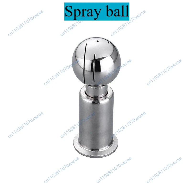 

1pcs 304 stainless steel quick loading rotary cleaning ball clamp cleaning ball sanitary grade double card tank spray ball