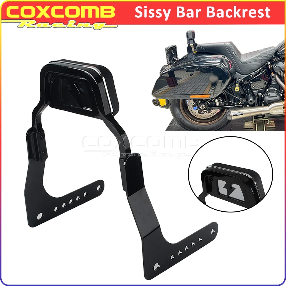 

Motorcycle Passenger Backrest Sissy Bar For Harley Softail Low Rider ST FXLRST 117 EI Diablo FXRST Sport Glide FLSB 2018-2023