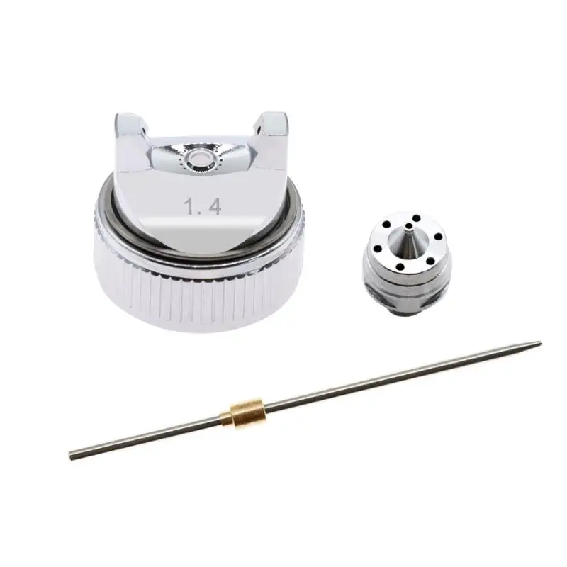 1,4/1,7/2,0 mm Pneumatikwerkzeug-Zubehör-Düsen-Set für HVLP-Spritzpistole H-827 – Detail 8