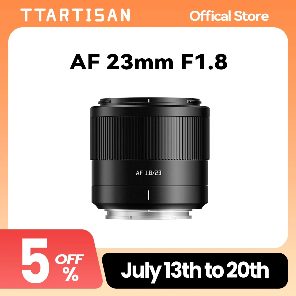 TTArtisan التركيز التلقائي 23 مللي متر F1.8 prime الرقمية كامارا fotografica عدسة ل Fujifilm X XF X-E4 X-S20 XM5 X-H2S XT30 X-T200 X-A7