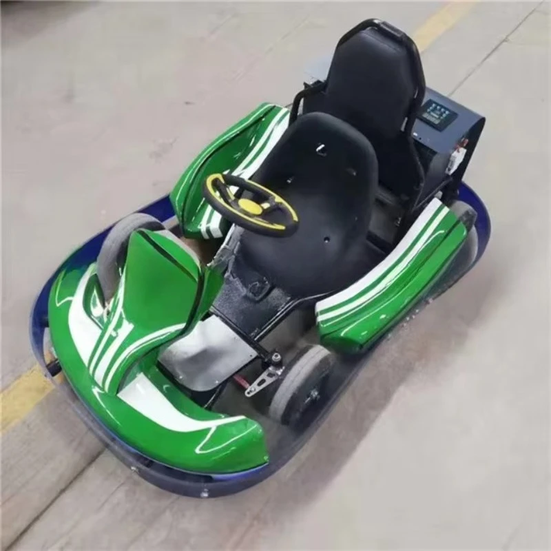 

Single Seat Electric Adult Go-Kart for Sale for Amusement Park Rides Chain Drive Mode