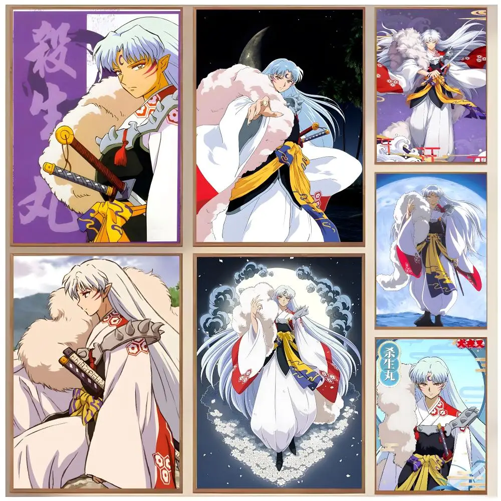 Fantasy Anime I-Inuyasha Poster  Classic Home Interior Design & Modern Wall Decor Art Collection