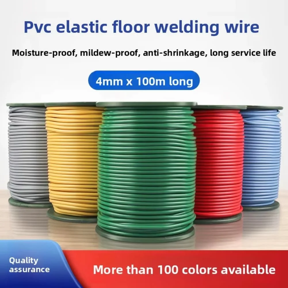 PVC Welding Rods for Flooring Use Waterproof and Heat Resistant Effective Against Wear and Temperature Fluctuations