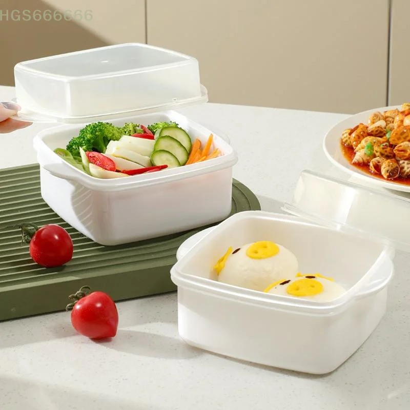 

Household Steamed Buns Vegetables Kitchen Cooking Tools Plastic Steamer Microwave Oven Special Steamer With Lid Cookware Steamer
