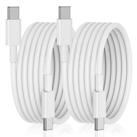 2/3/5pcs 100W USB C to Type c Fast Charging Cable For iPhone 16 15 Plus pro max Xiaomi 14 OPPO Samsung Charging Cord